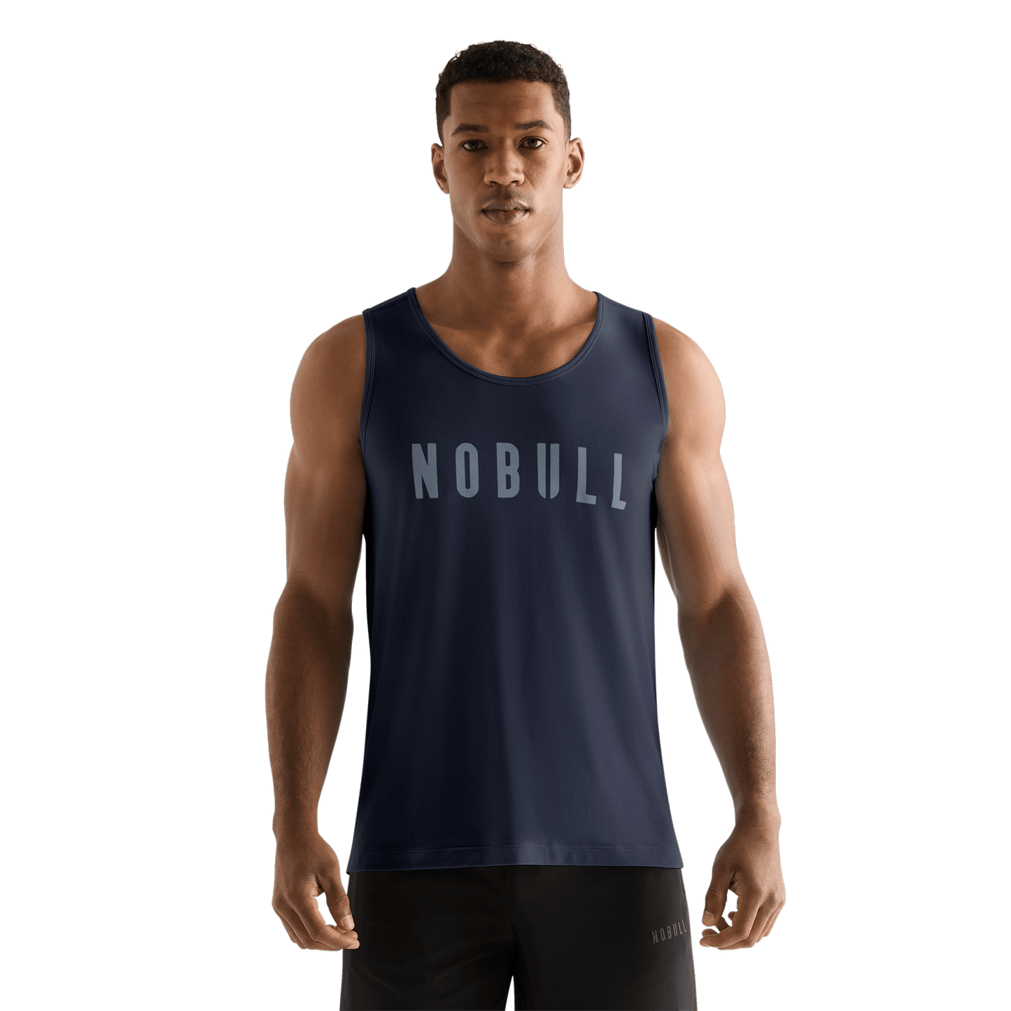 Night Navy Men's NOBULL Tank Front Angle.