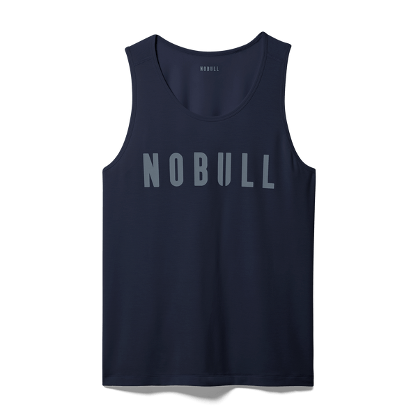 Night Navy Men's NOBULL Tank Silhouette Angle.