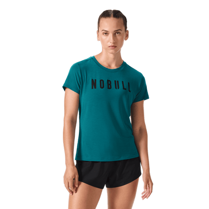 Women's Gulf Coast NOBULL Tee Front Waist Up Angle.