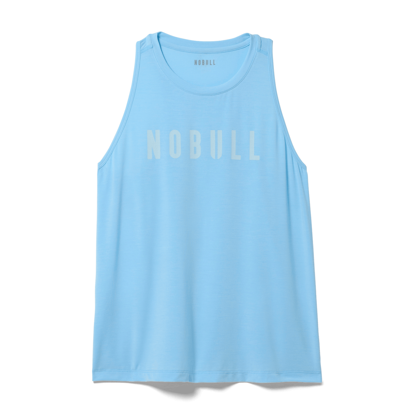 Alaskan Blue Women's NOBULL High-Neck Tank Silhouette Angle.