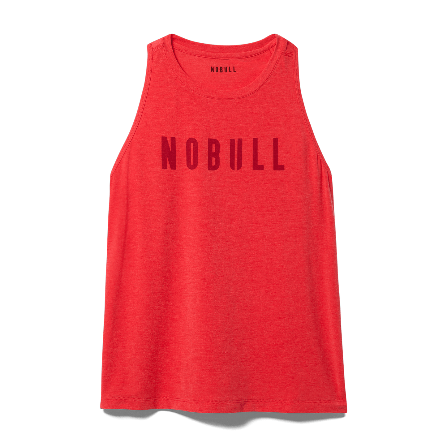 Crimson Women's NOBULL High-Neck Tank Silhouette Angle.