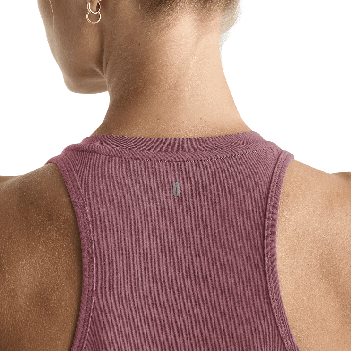 Shadow Rose Women's High-Neck Tank Back Detail Angle.