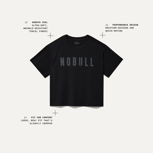 Updated PDP Tech Callout Women's Boxy Tee.