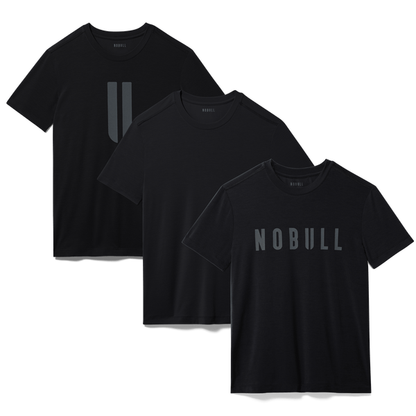 Men's NOBULL Mixed Assortment 3 Pack - Black