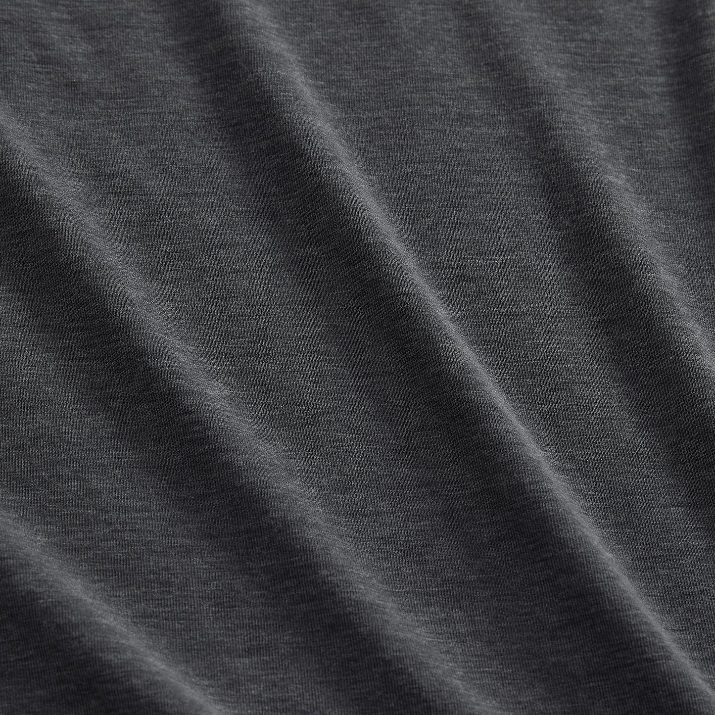 Charcoal Heather Macro Detail Angle.