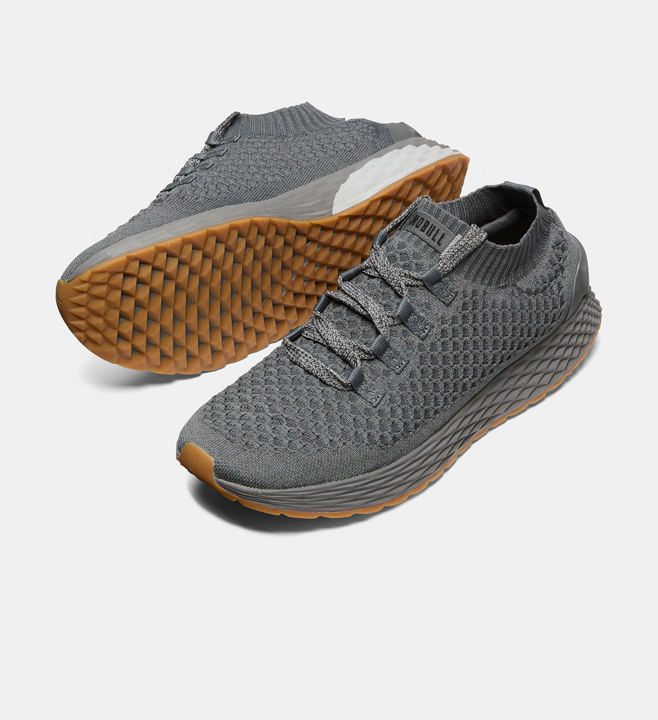 Women's Dark Grey Allday Knit Shoes | NOBULL