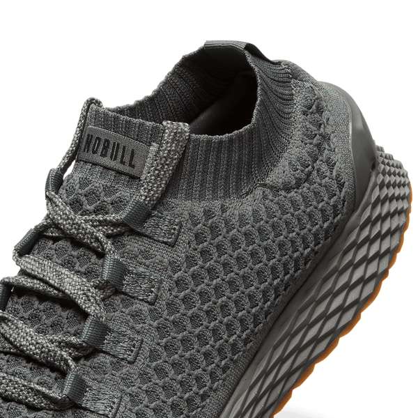 Men's Green Slate Allday Knit Shoes Material Angle