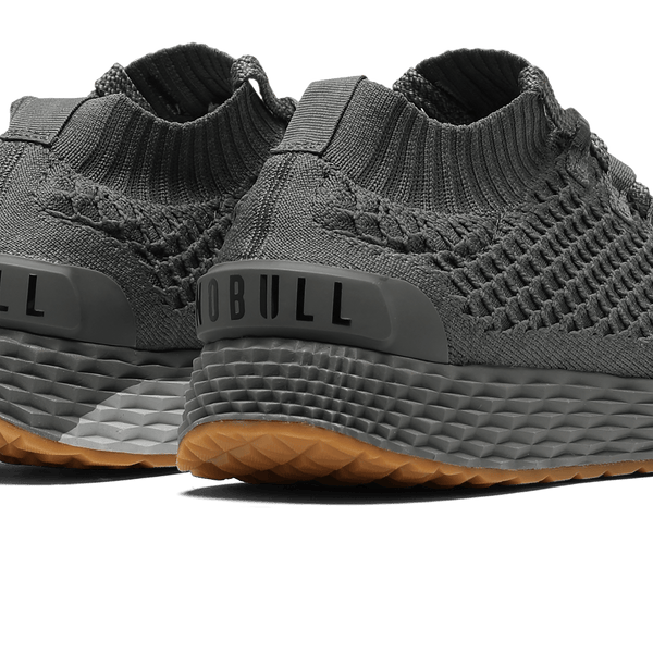 Men's Green Slate Allday Knit Shoes NOBULL Angle