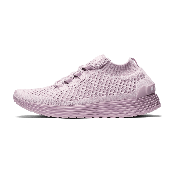 Men's Lilac Allday Knit Shoes Side Angle