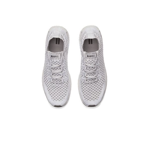 Men's Cool Grey Allday Knit Shoes Above Angle