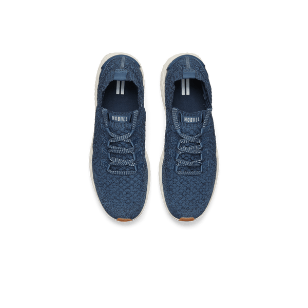 Shadow Navy Allday Knit Shoes Above Angle
