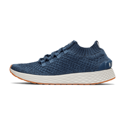 Shadow Navy Allday Knit Shoes Side Angle