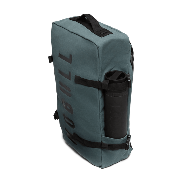 NOBULL Alpine Waxed Canvas Duffleback Side Angle