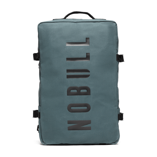 NOBULL Alpine Waxed Canvas Duffleback Front Silhouette Angle