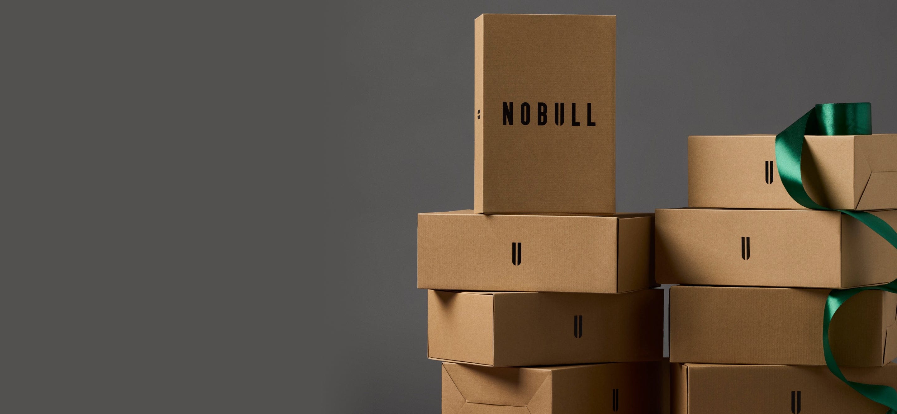 NOBULL Shoe Boxes with Green Ribbon for $10 2-Day Shipping Promo.