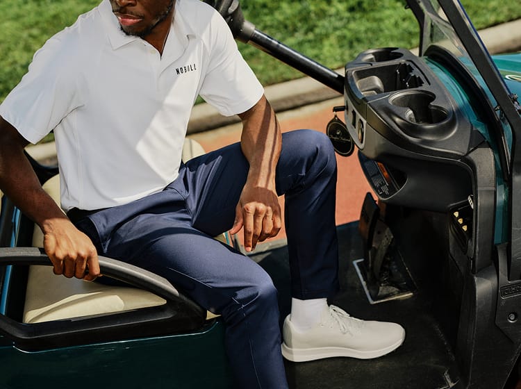 Men's White Gum Outwork Shoes | NOBULL