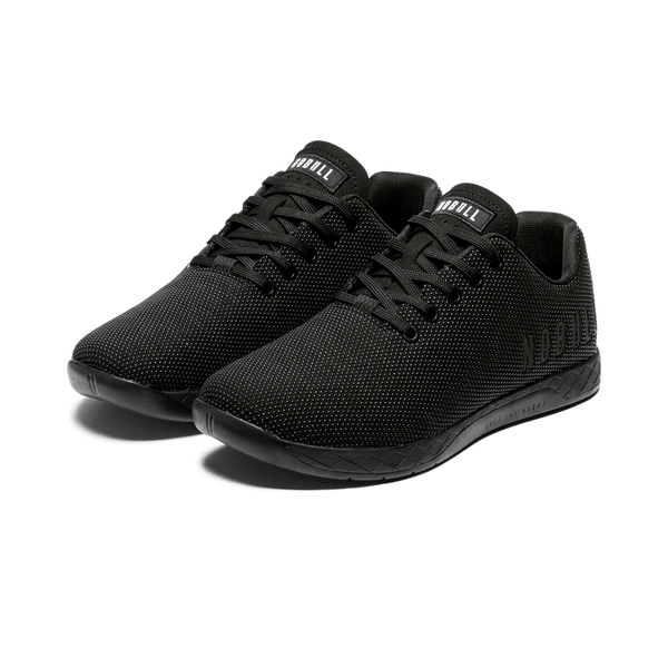 Men's Triple Black Outwork Shoes Front Side Angle