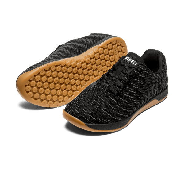 Women's Black Gum Outwork Shoes Angled