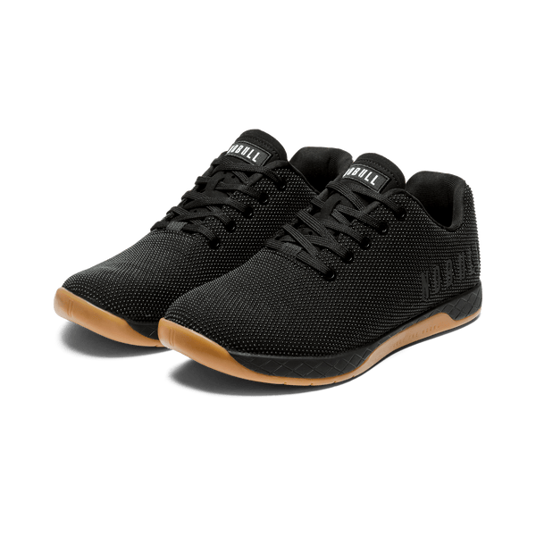 Women's Black Gum Outwork Shoes Front Side Angle