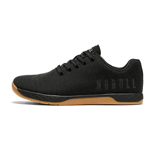 Men's Black Gum Outwork Shoes Side Angle