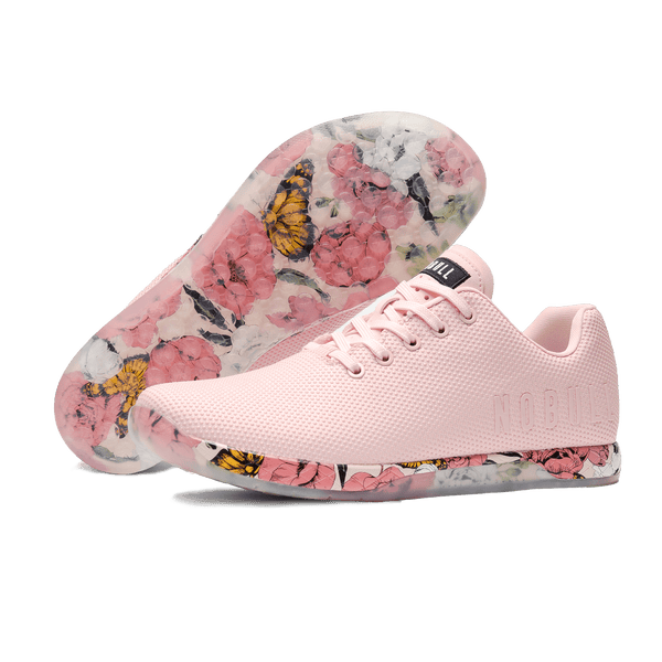 Women's Rose Butterfly Outwork Shoes Angled