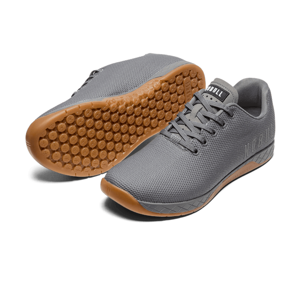 Women's Dark Grey Gum Outwork Shoes Angled