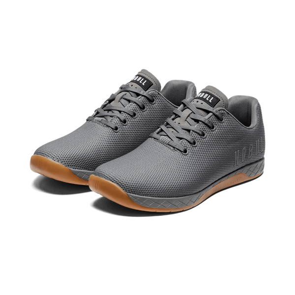 Women's Dark Grey Gum Outwork Shoes Front Side Angle