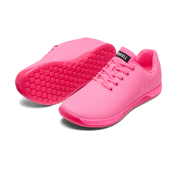 Women's Neon Pink Outwork Shoes Angled