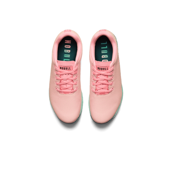 Pink Burst Energy Outwork Shoe Above Angle.