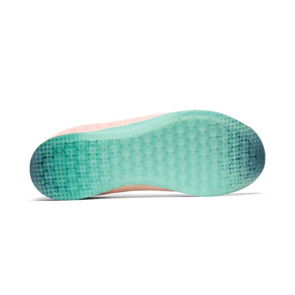 Pink Burst Energy Outwork Shoe Bottom Angle.