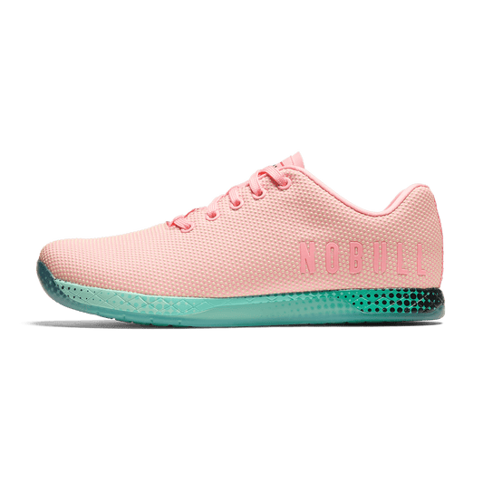 Pink Burst Energy Outwork Shoe Side Angle.