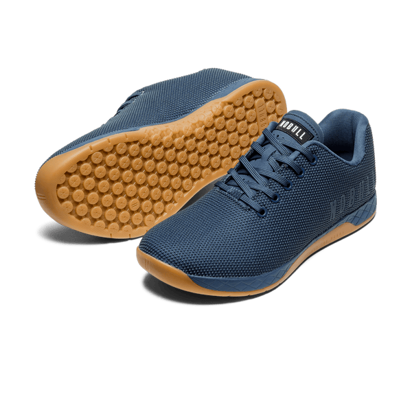 Women's Navy Gum Outwork Shoes Angled
