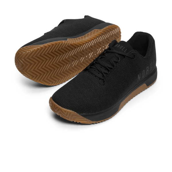 Women's Black Gum Outwork Edge (Impact) Shoes Angled