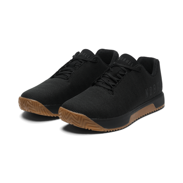 Men's Black Gum Outwork Edge (Impact) Shoes Front Side Angle