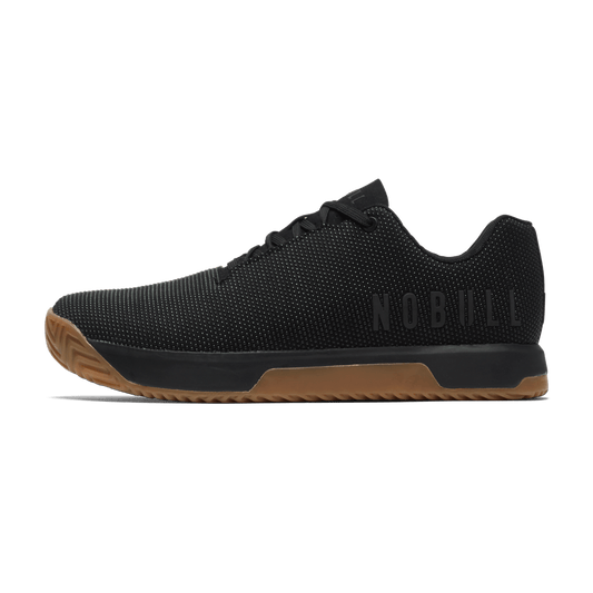 Women's Black Gum Outwork Edge (Impact) Shoes Side Angle