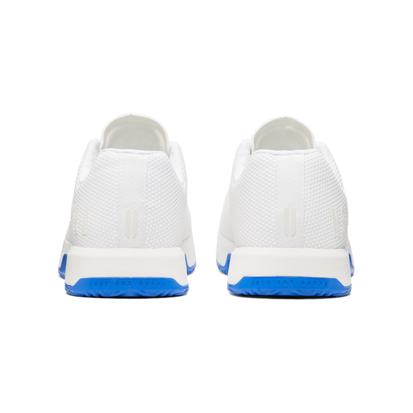 White Royal Blue Outwork Edge (Impact) Shoes Back Angle