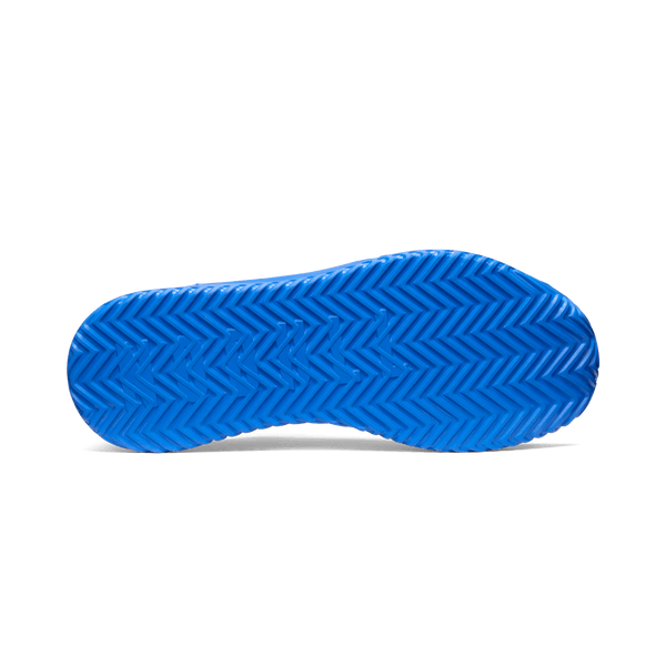White Royal Blue Outwork Edge (Impact) Shoes Bottom Angle