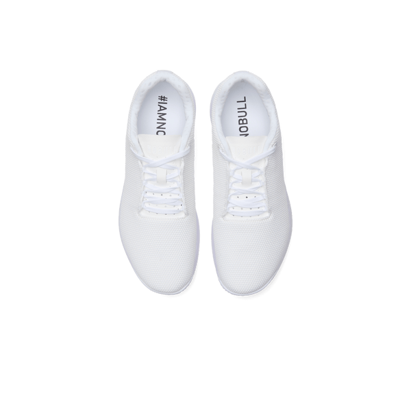 Men's White Outwork Edge (Impact) Shoes Above Angle