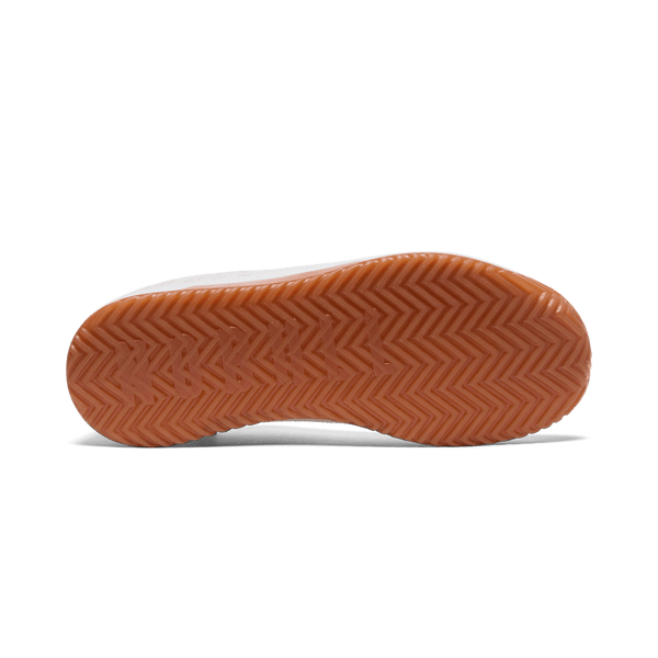 Men's White Gum Outwork Edge (Impact) Shoes Bottom Angle