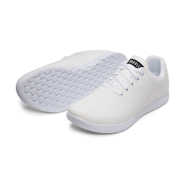 Men's White Outwork Shoes Angled