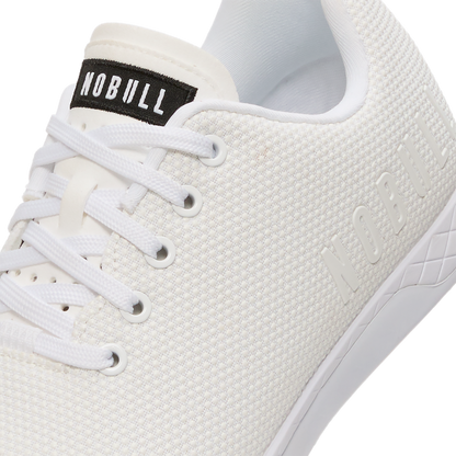 White Outwork Shoes Detail Angle.