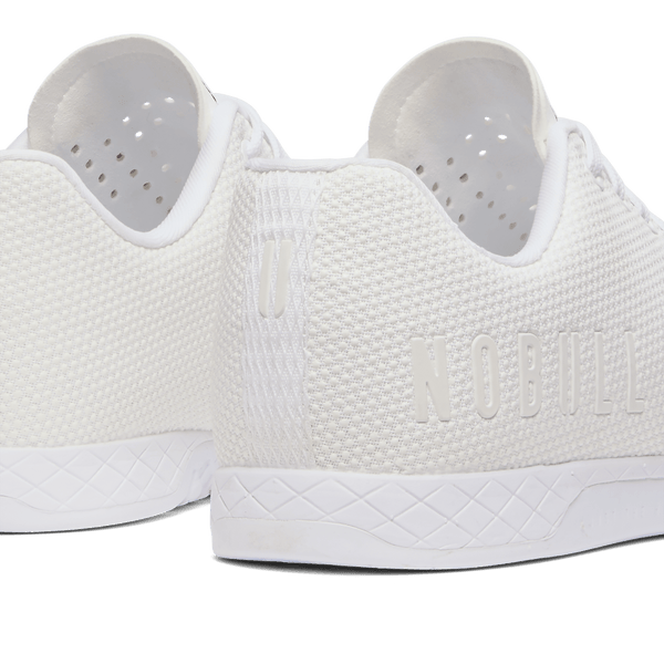 Women's White Outwork Shoes NOBULL Angle