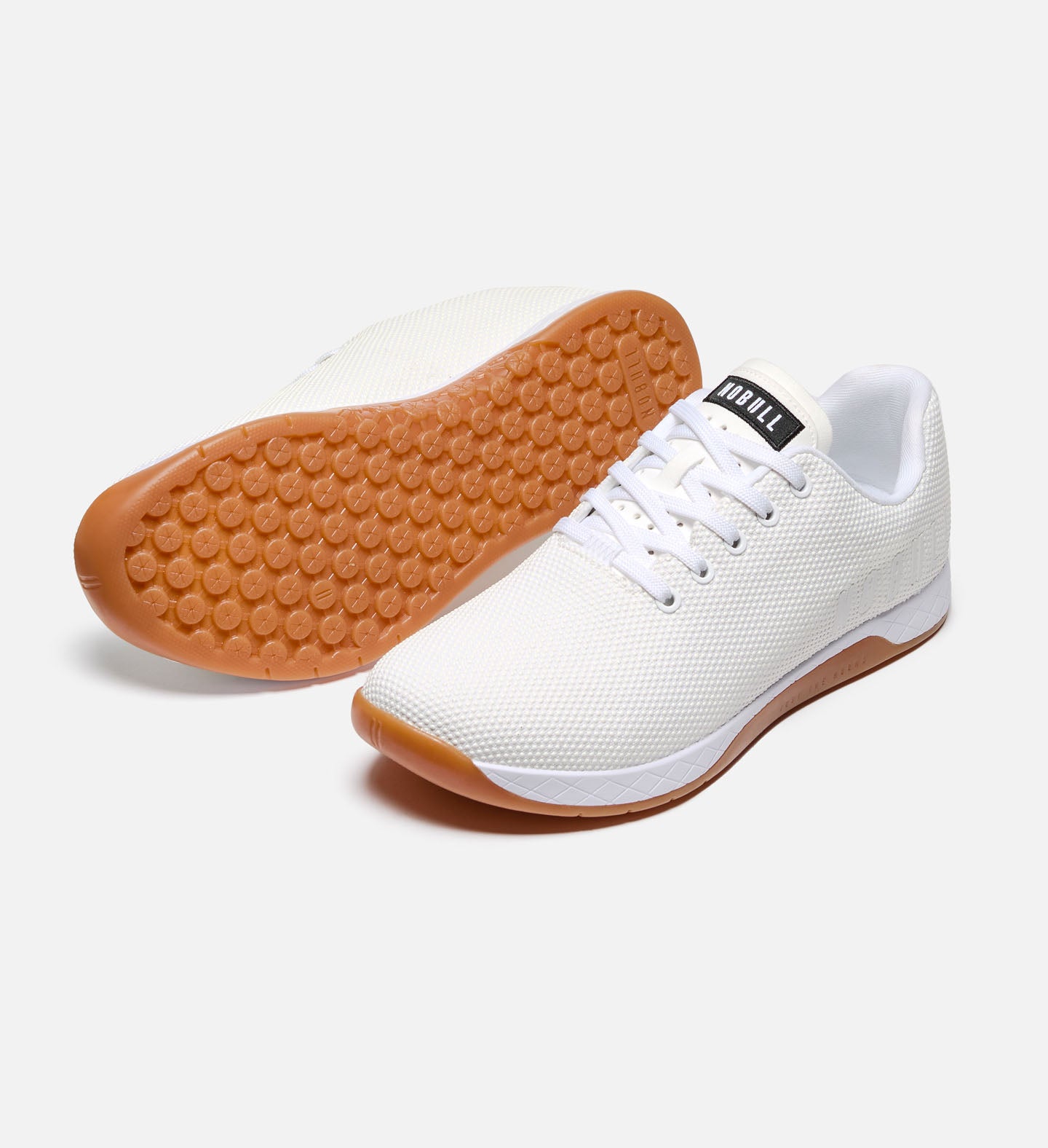 Men's White Gum Outwork Shoes | NOBULL