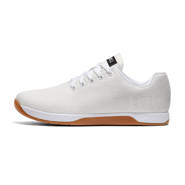 Women's White Gum Outwork Shoes Side Angle