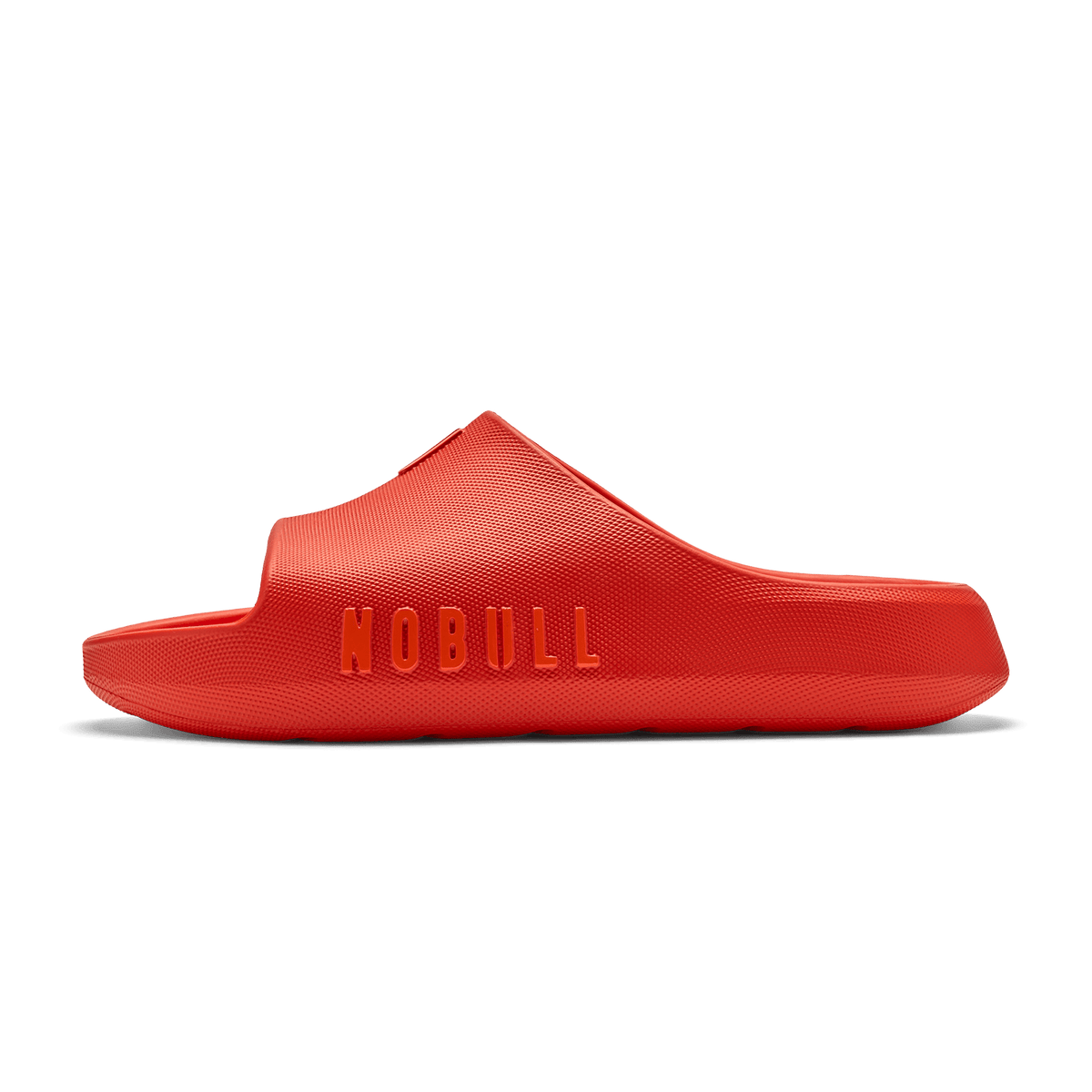Cayenne Recharge Slide Shoe Side Angle.