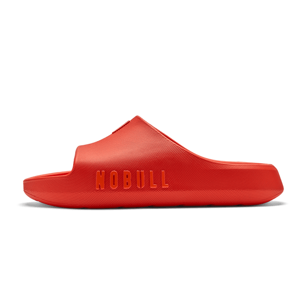 Cayenne Recharge Slide Shoe Side Angle.