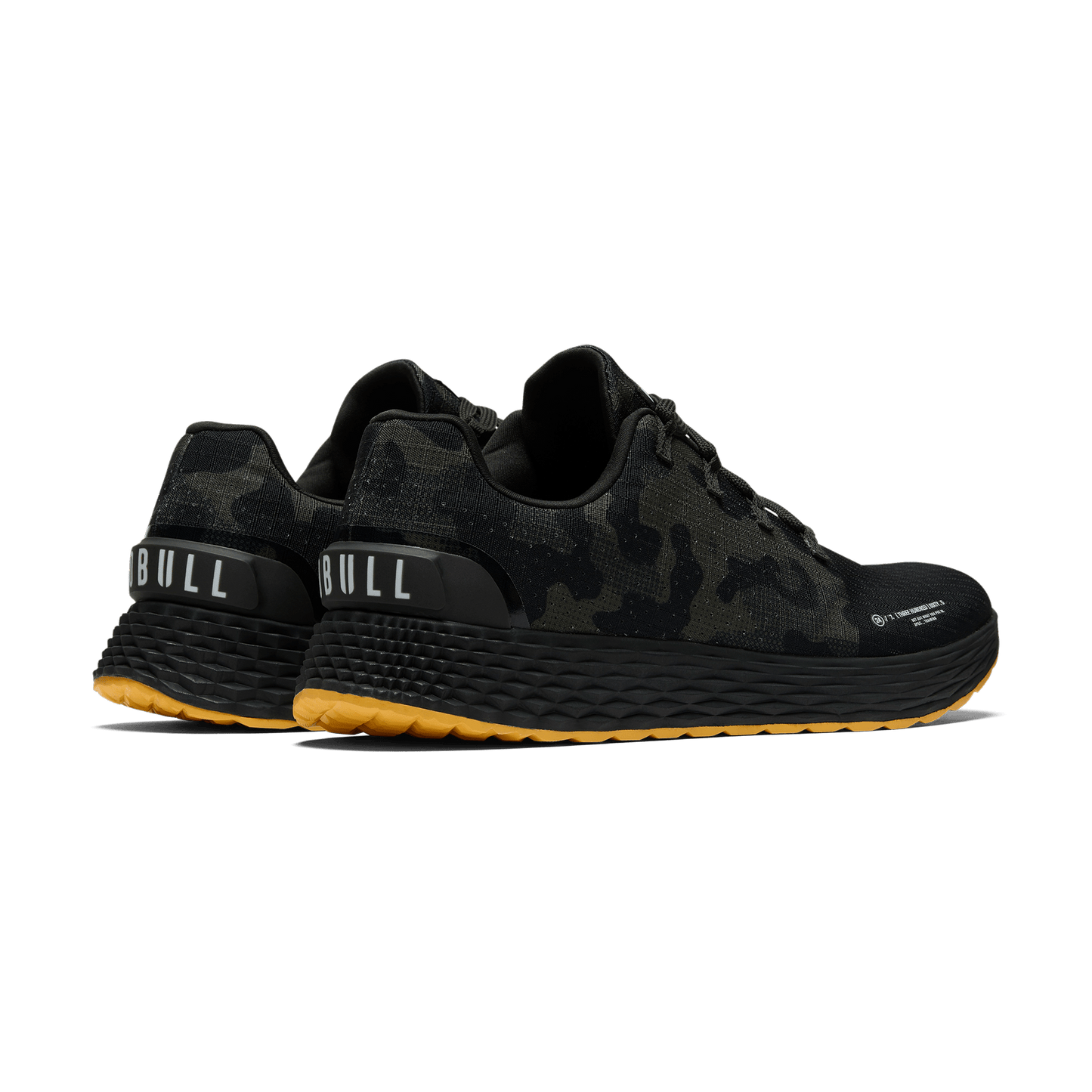 Carbon Camo Allday Ripstop Shoes Back Side Angle.