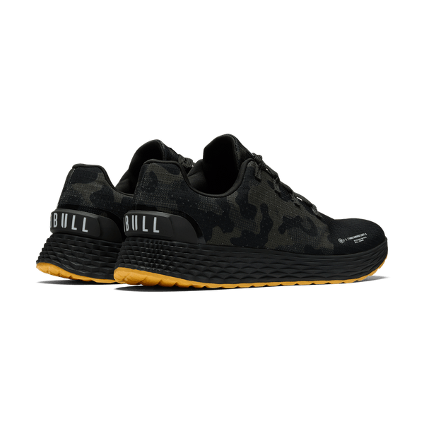 Carbon Camo Allday Ripstop Shoes Back Side Angle.