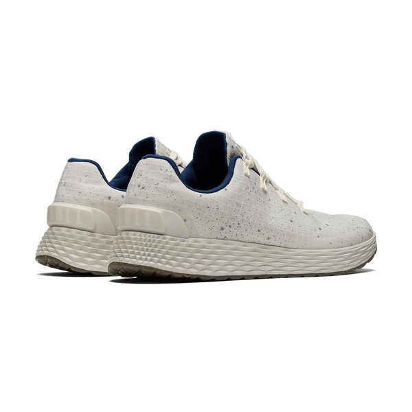 Shell White Speckle Allday Ripstop Shoes Back Side Angle.