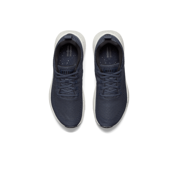 Nightfall Speckle Drive Mesh Shoes Above Angle.